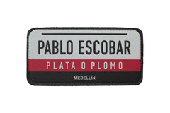 Pablo Escobar Plata O Plomo Yatay Sticker Logo Patch Modeli