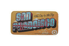San Francisco Yatay Sticker Logo Patch Modeli