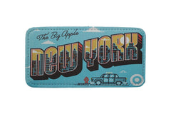 New York Yatay Sticker Logo Patch Modeli