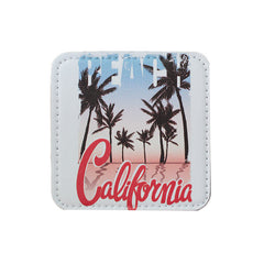 Beach California Kare Sticker Logo Patch Modeli