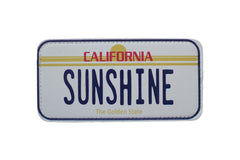 California Sunshine Yatay Sticker Logo Patch Modeli