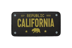 Republic California Yatay Sticker Logo Patch Modeli
