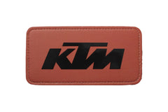 KTM Yatay Sticker Logo Patch Modeli