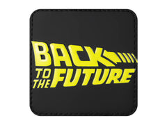 Back To The Future Kare Sticker Logo Patch Modeli