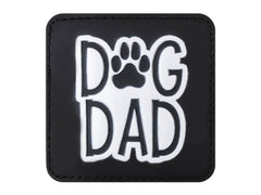 Dog Dad Kare Sticker Logo Patch Modeli