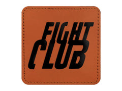 Fight Club Kare Sticker Logo Patch Modeli