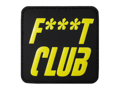 F***T Club Kare Sticker Logo Patch Modeli