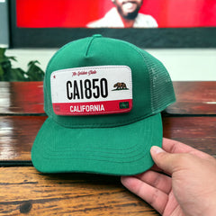 CA1850 California Çıkartmalı Bench Yatay Stickerlı Şapka