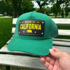 Republic California Çıkartmalı Bench Yatay Stickerlı Şapka