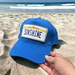 California Sunshine Çıkartmalı Bench Yatay Stickerlı Şapka