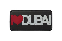 I Love Dubai Yatay Sticker Logo Patch Modeli