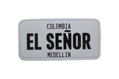 El Senor Colombia Medellin Yatay Sticker Logo Patch Modeli