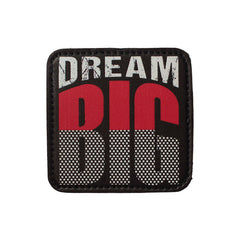 Dream Big Kare Sticker Logo Patch Modeli