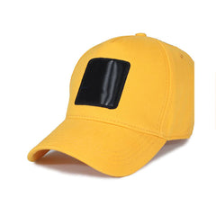Plata Plomo Çıkartmalı Bench Kare Stickerlı Şapka