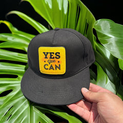 Yes You Can Çıkartmalı Bench Kare Stickerlı Şapka Snapback