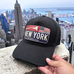 New York Çıkartmalı Bench Stickerlı Şapka