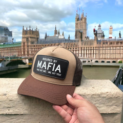 Mafia Çıkartmalı Bench Yatay Stickerlı Şapka