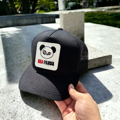 Bad Panda Çıkartmalı Bench Kare Stickerlı Şapka