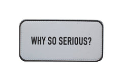 Why So Serious Beyaz Sticker Logo Patch Modeli - Stickerlı Şapka