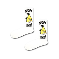 Angry Birds Desenli Spor Soket Çorap - Stickerlı Şapka