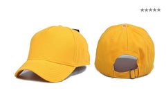 Sarı Tek Renk Şapka