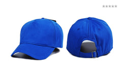 Mavi Tek Renk Şapka