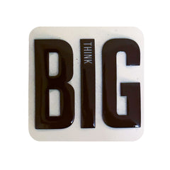 Big Think Kare Sticker Logo Patch Modeli