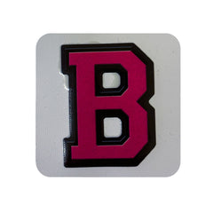 B Harfi Kare Sticker Logo Patch Modeli