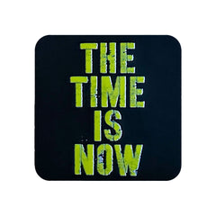 The Time Is Now Kare Sticker Logo Patch Modeli