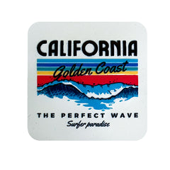 California Kare Sticker Logo Patch Modeli