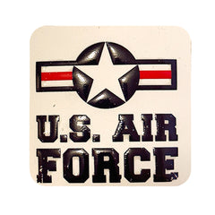 US Air Force Kare Sticker Logo Patch Modeli