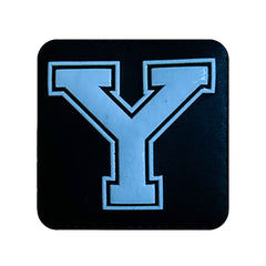 Y Harfi Kare Sticker Logo Patch Modeli