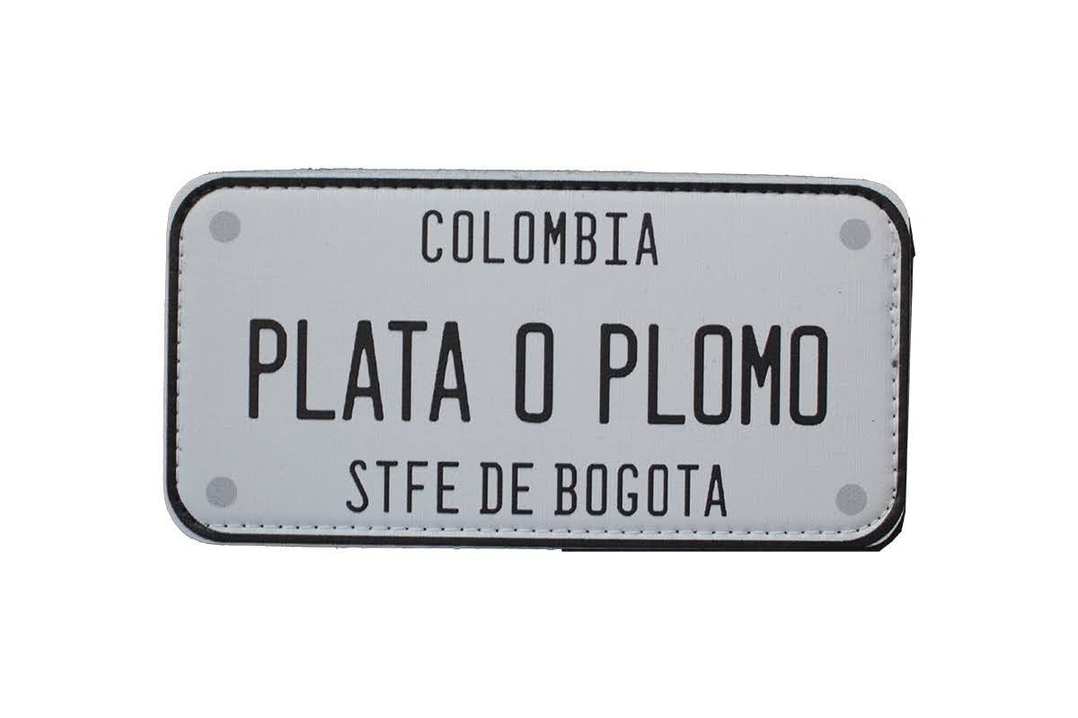 Colombia Plata O Plomo Stfe De Bogota Sticker Logo Patch Modeli - Stickerlı Şapka