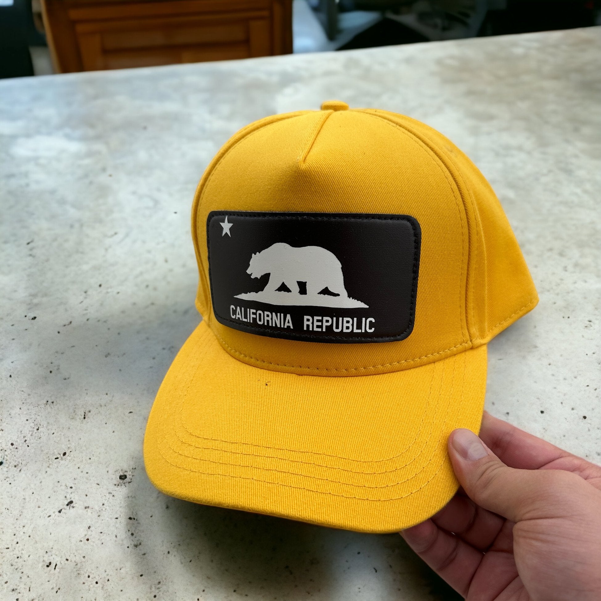 BHS2 Stickerlı California Republic Şapka - Stickerlı Şapka