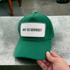 BHS2 Stickerlı Why So Serious Şapka - Stickerlı Şapka