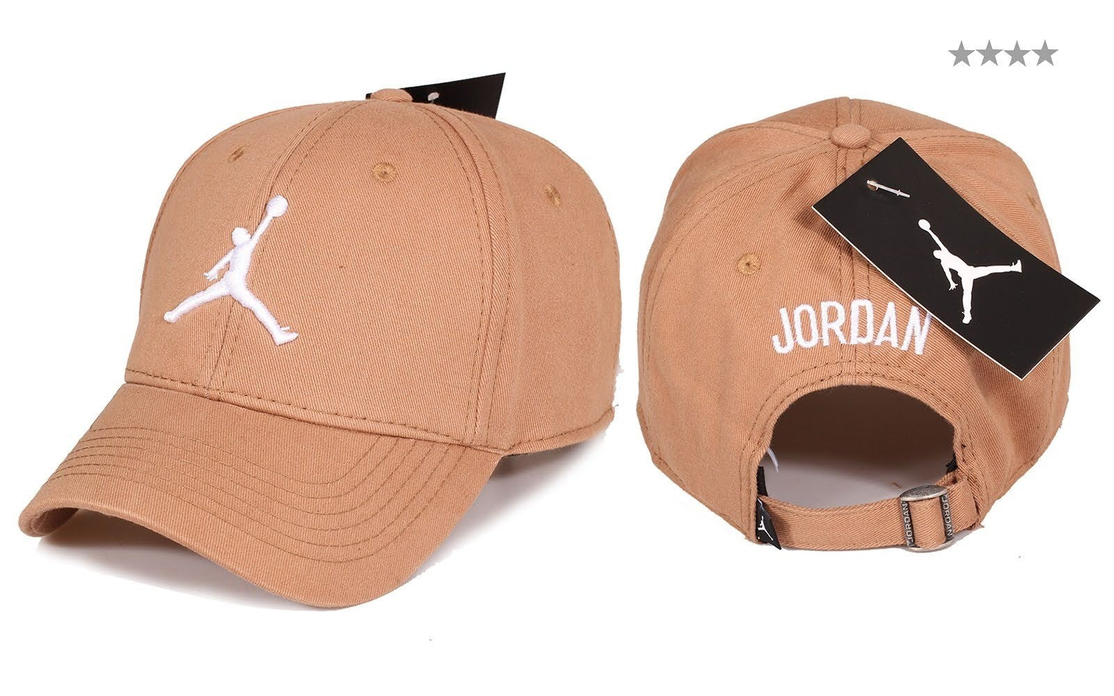 Jordan Desenli Spor Şapka - Stickerlı Şapka