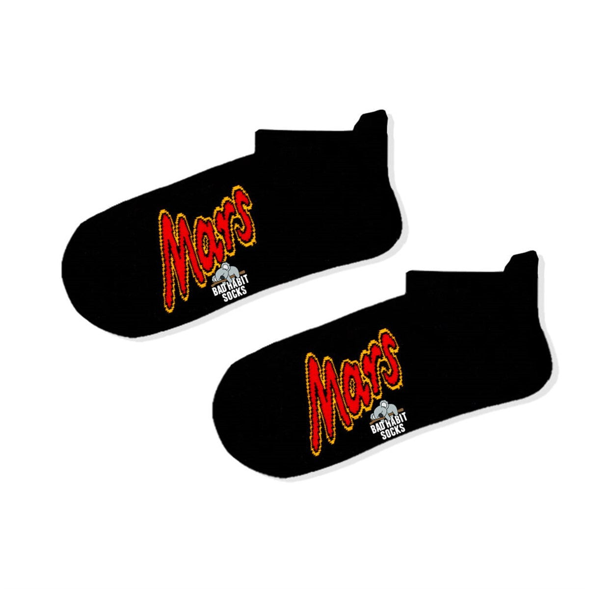 Mars Patik Çorap - Stickerlı Şapka