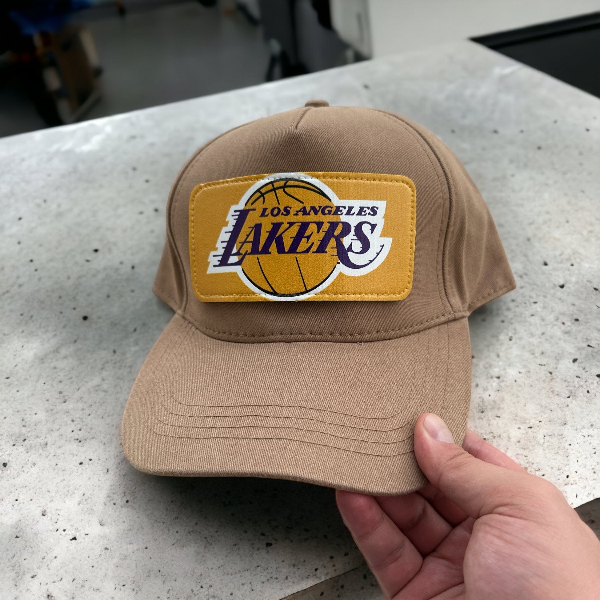 BHS2 Stickerlı Lakers Şapka - Stickerlı Şapka