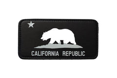California Republic Ayı Sticker Logo Patch Modeli - Stickerlı Şapka