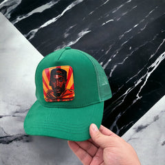 BHS1 Stickerlı Tupac Şapka - Stickerlı Şapka